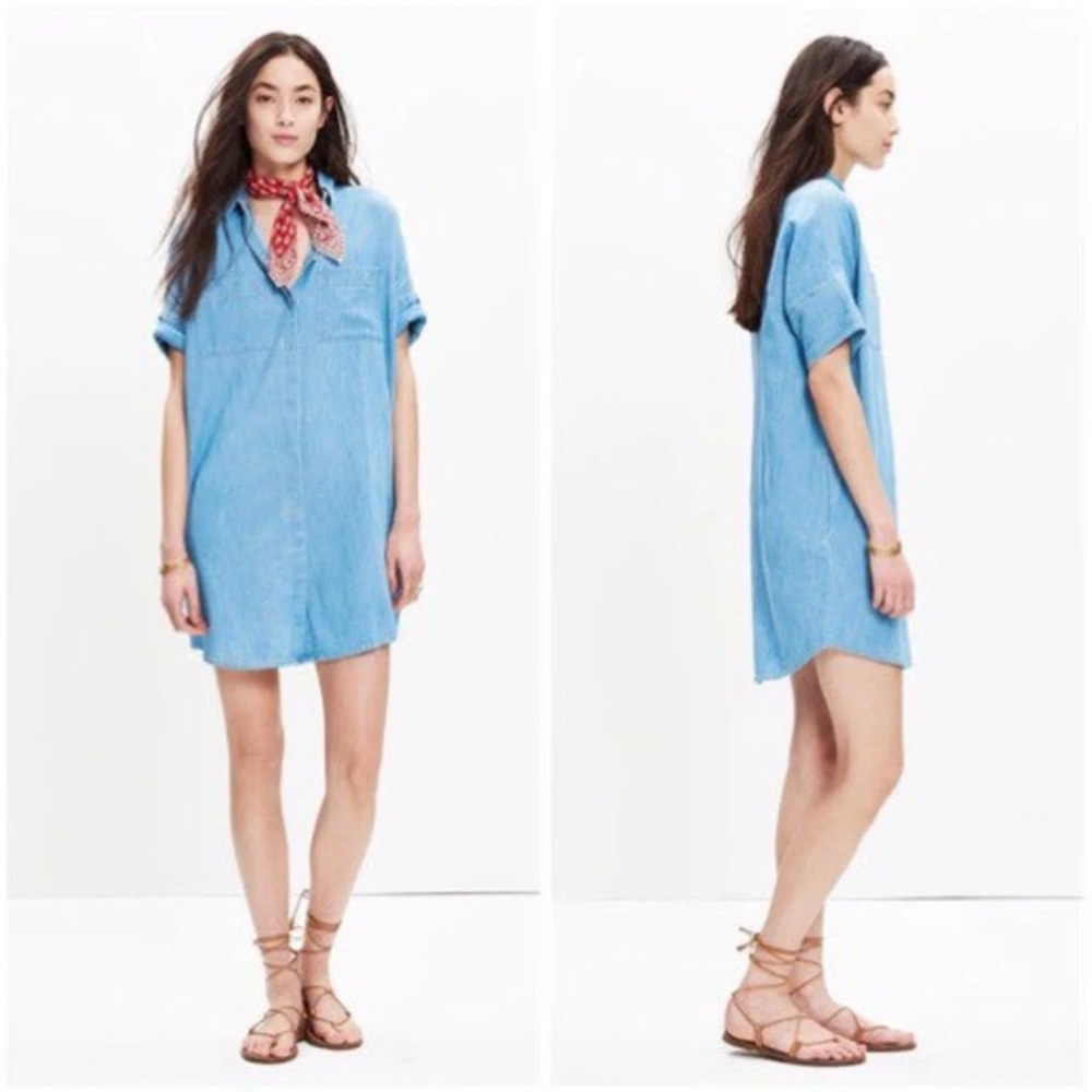 Madewell Courier shirt dress